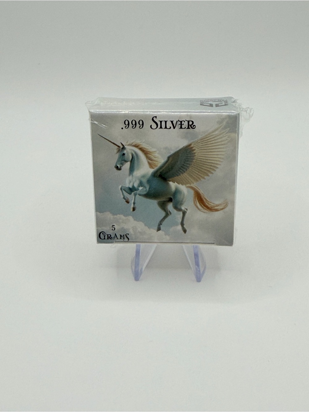 Pan Silver Co Pegasus Unicorn 5 Gram Pure Silver Sealed Display Box
